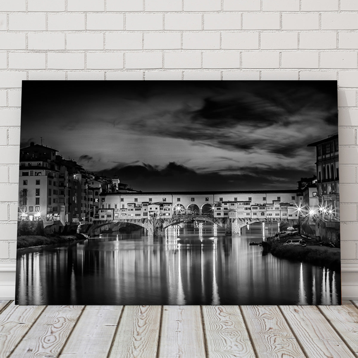 FLORENCE Ponte Vecchio at Sunset Wall Art