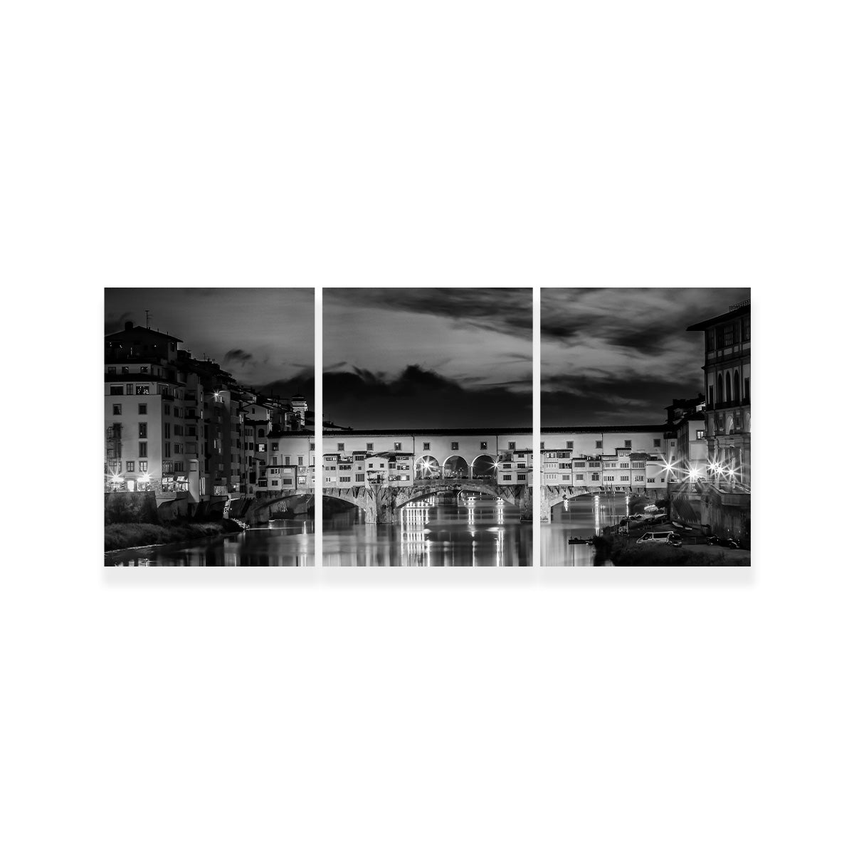 FLORENCE Ponte Vecchio at Sunset Wall Art