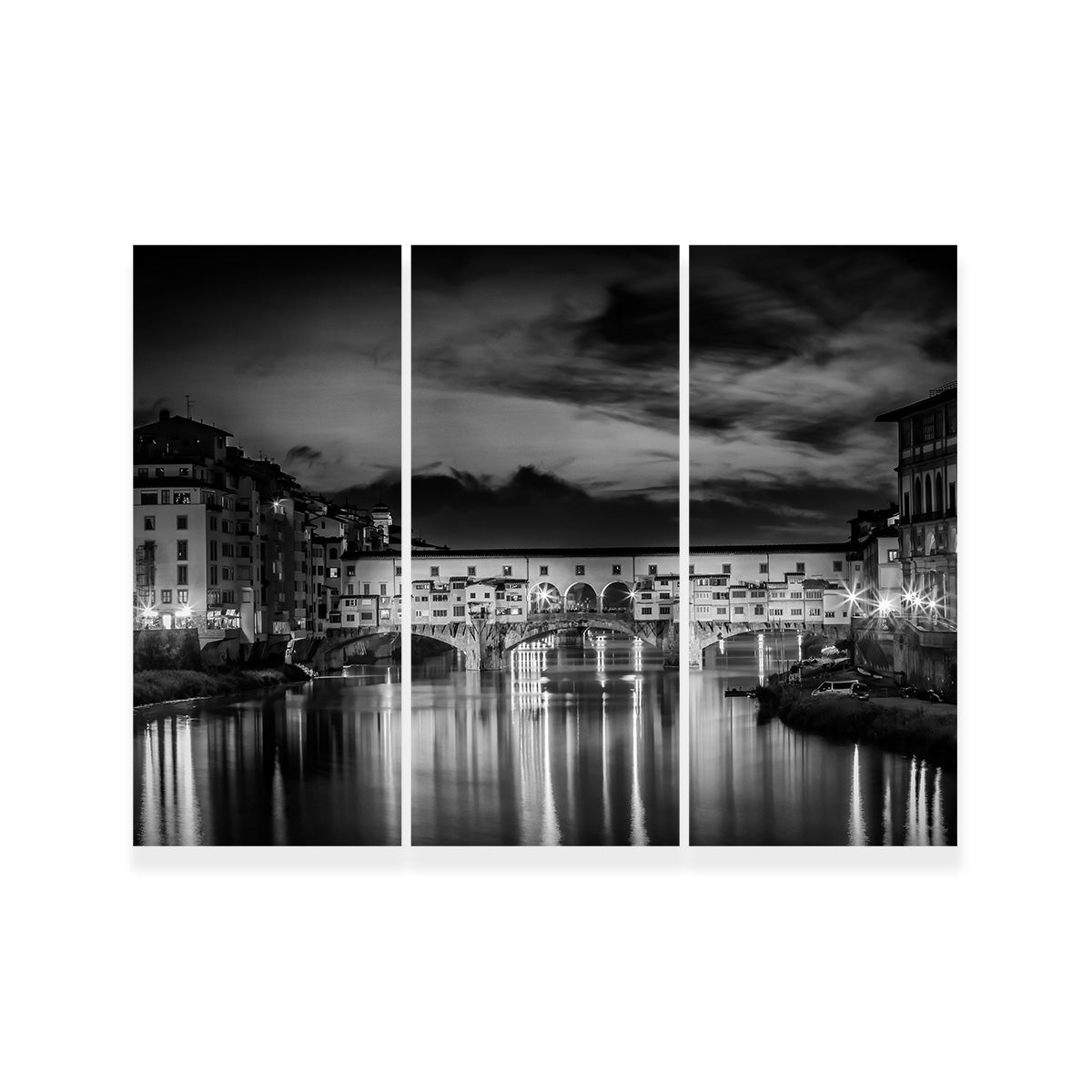 FLORENCE Ponte Vecchio at Sunset Wall Art