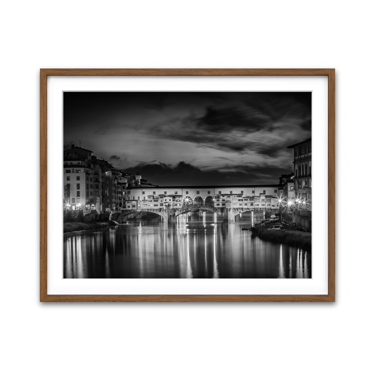 Framed Print 4x3 Walnut