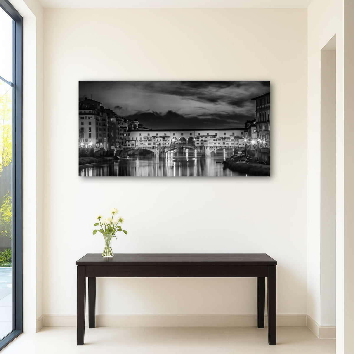 AUTO-MOCKUP ROOM | FLORENCE Ponte Vecchio at Sunset