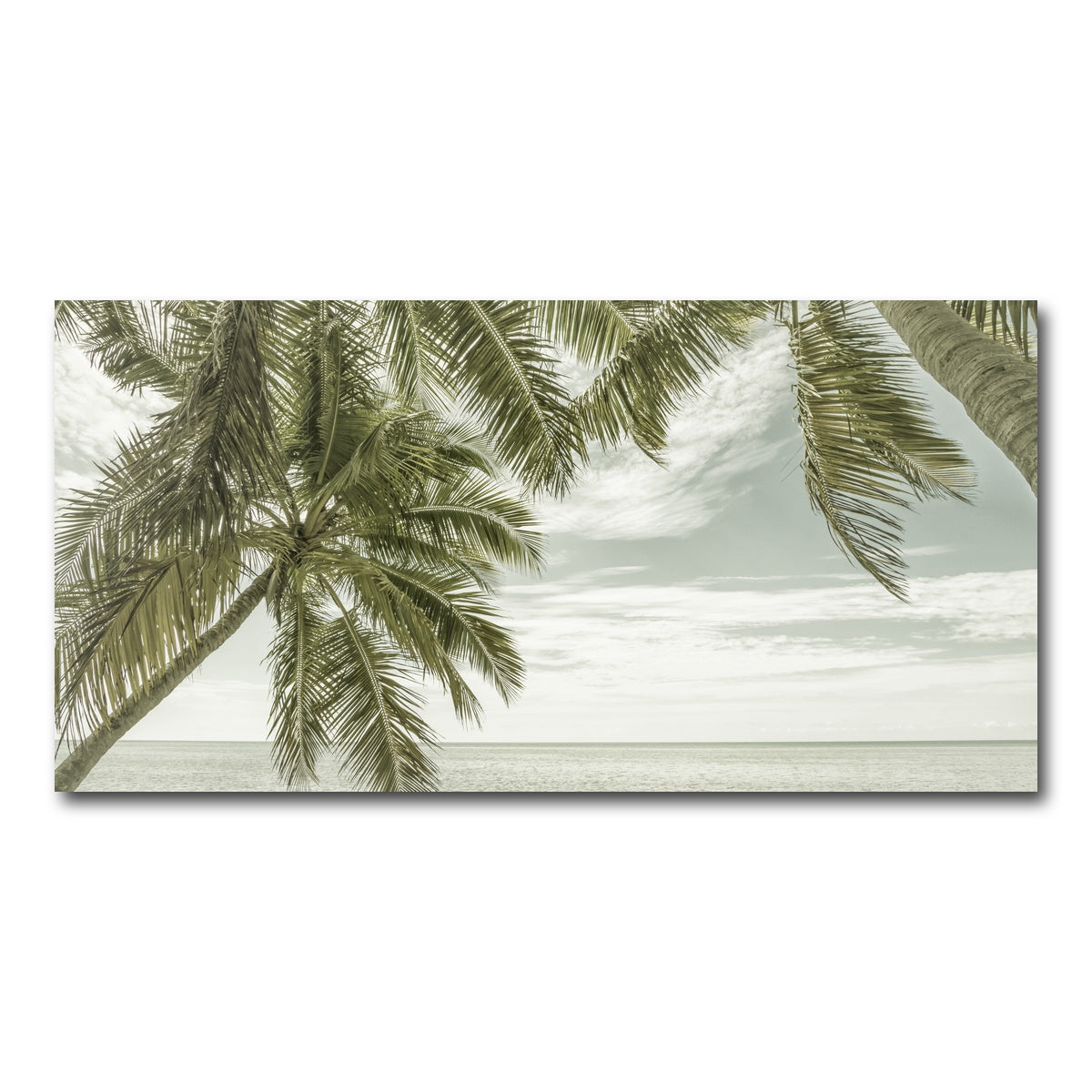 AUTO-MOCKUP WHITE | FLORIDA Vintage Oceanview | 1 Piece | Gallery Wrap Canvas | group=2x1