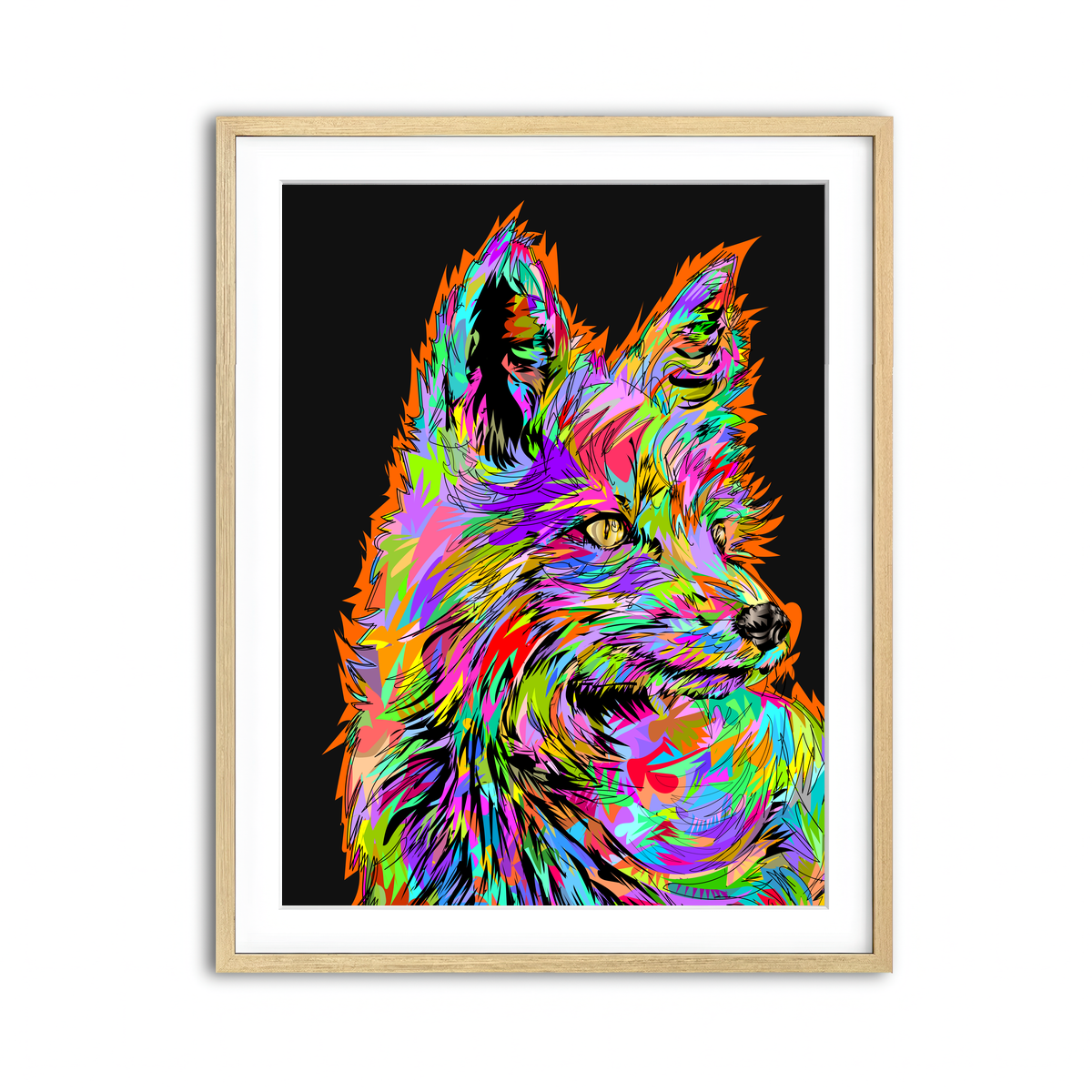 Framed Print 3x4 Natural