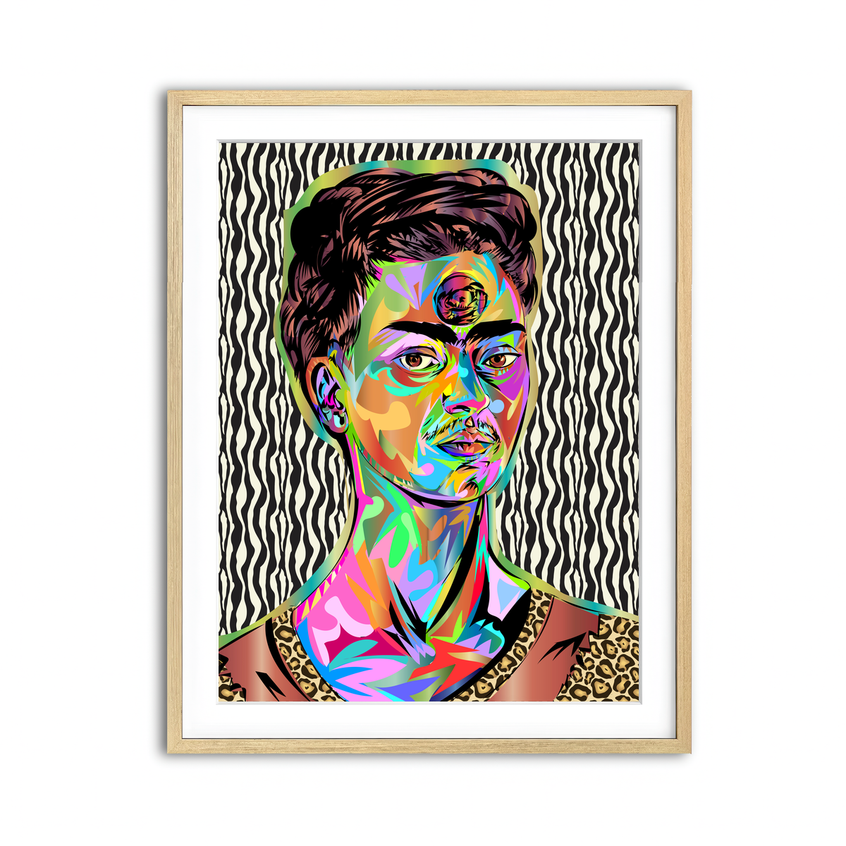 Framed Print 3x4 Natural