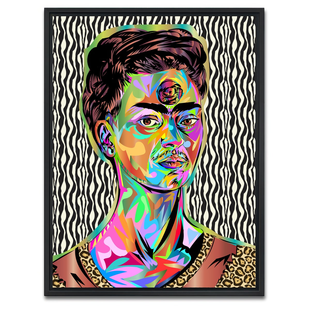 AUTO-MOCKUP WHITE | FRIDA | 1 Piece | Black Framed Canvas | group=3x4