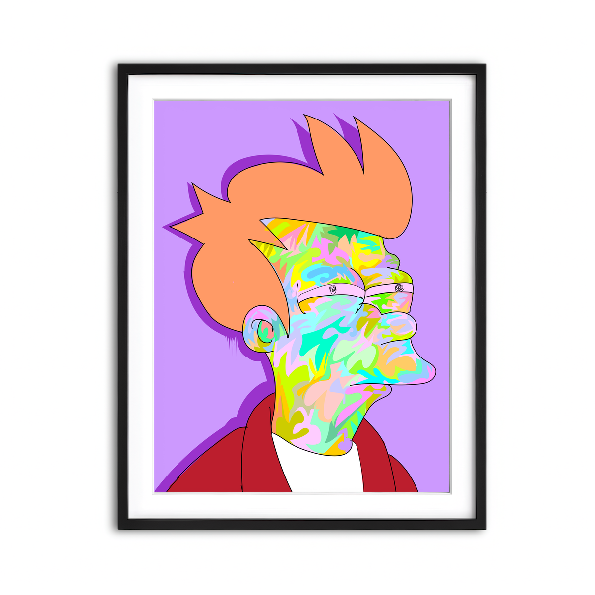 Framed Print 3x4 Black