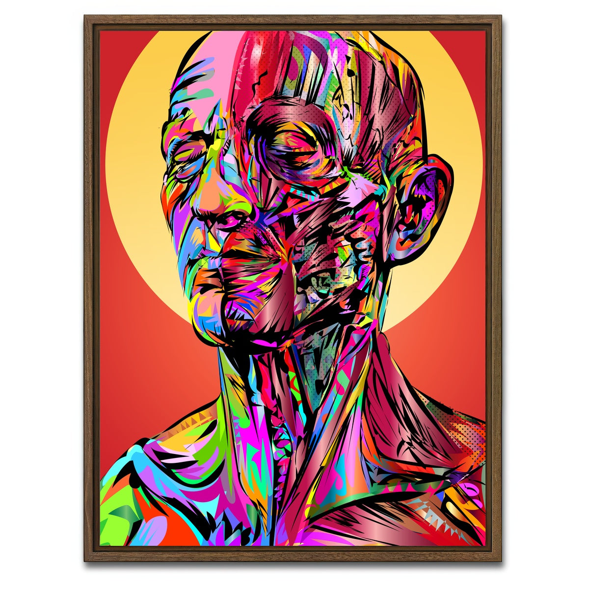 AUTO-MOCKUP WHITE | Face Skin | 1 Piece | Walnut Framed Canvas | group=3x4