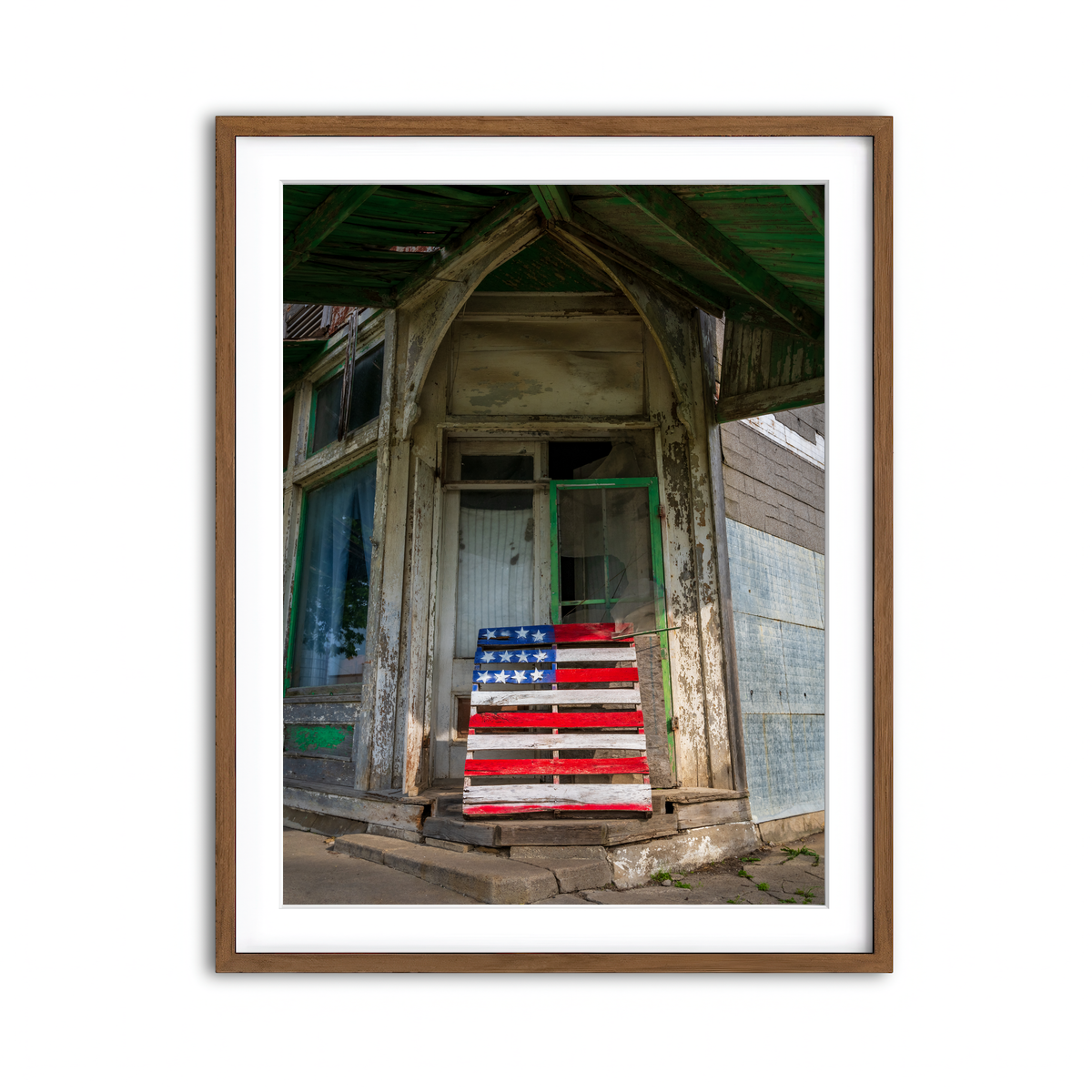 Framed Print 3x4 Walnut