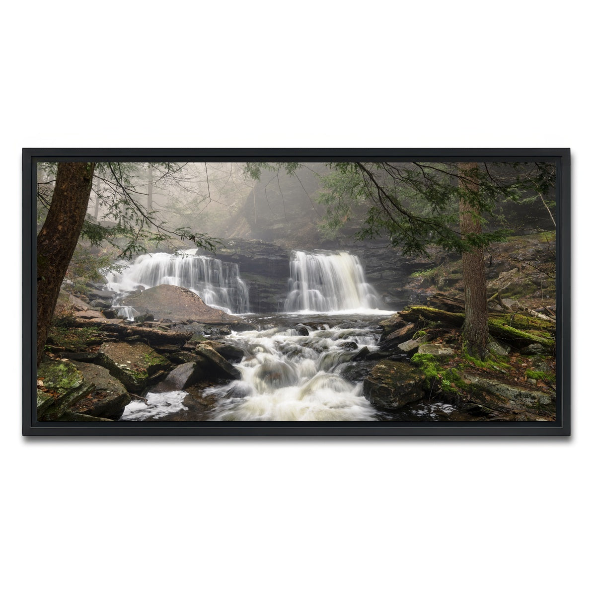 AUTO-MOCKUP WHITE | Fairy Tail | 1 Piece | Black Framed Canvas | group=2x1