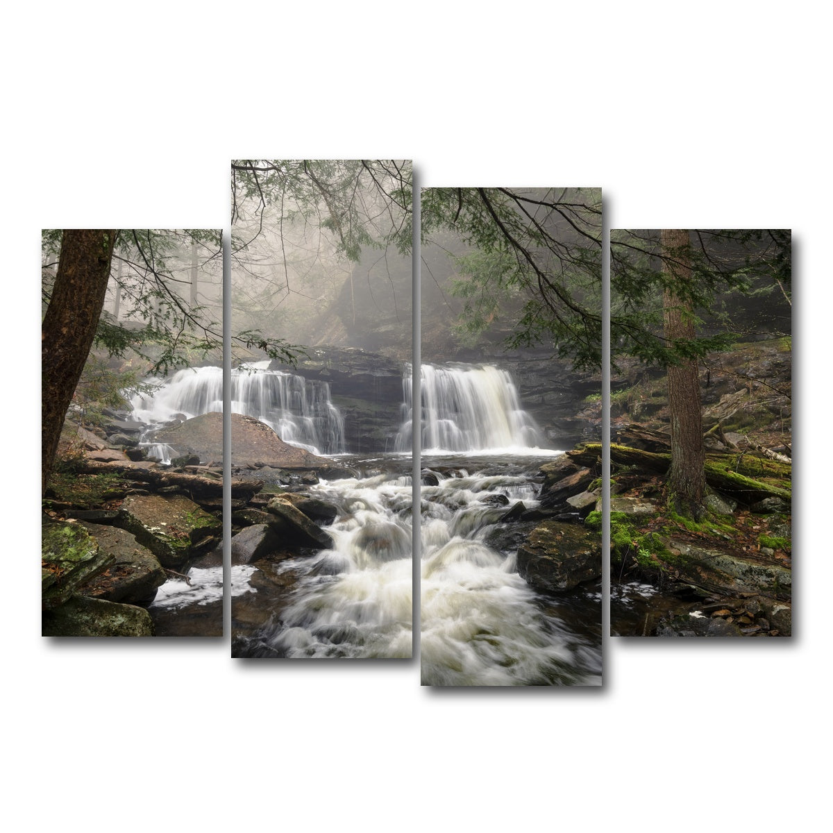 AUTO-MOCKUP WHITE | Fairy Tail | 4 Piece | Gallery Wrap Canvas | group=4_normal