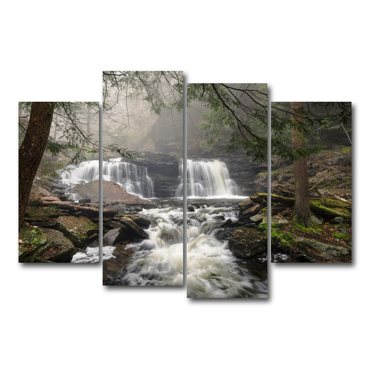 AUTO-MOCKUP WHITE | Fairy Tail | 4 Piece | Gallery Wrap Canvas | group=4_short