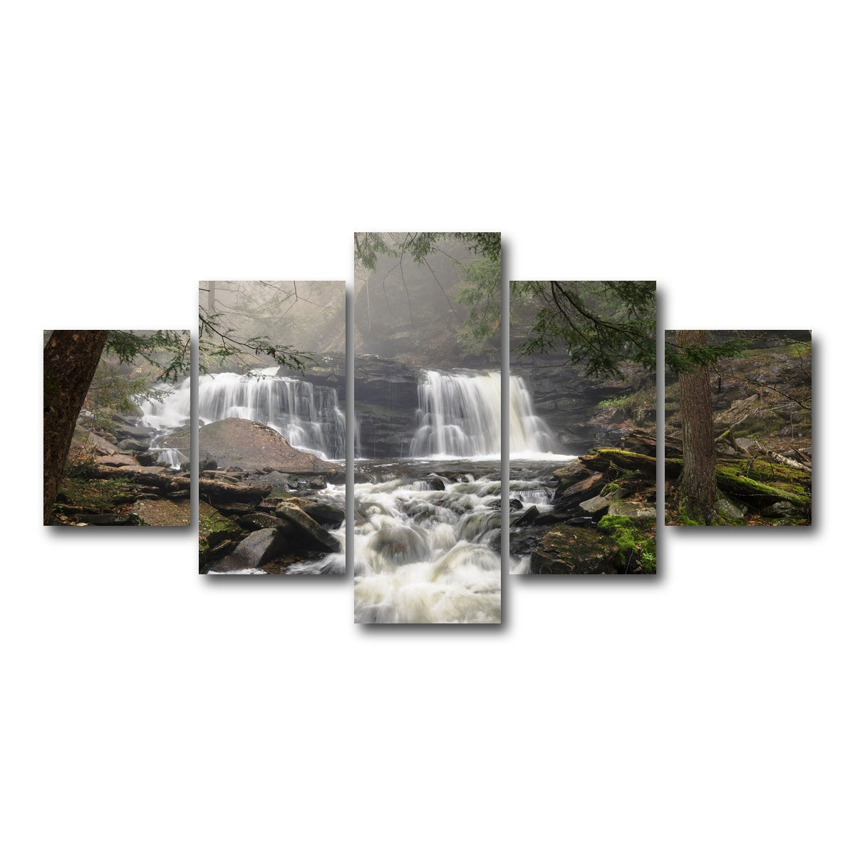 AUTO-MOCKUP WHITE | Fairy Tail | 5 Piece | Gallery Wrap Canvas | group=5_short