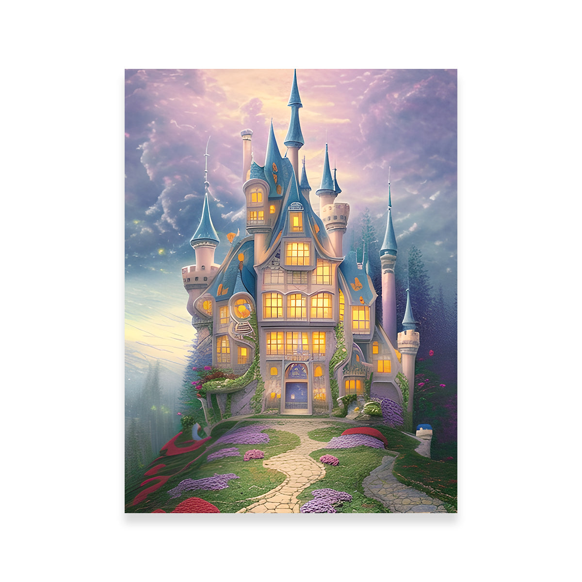Fairytale Castle Wall Art