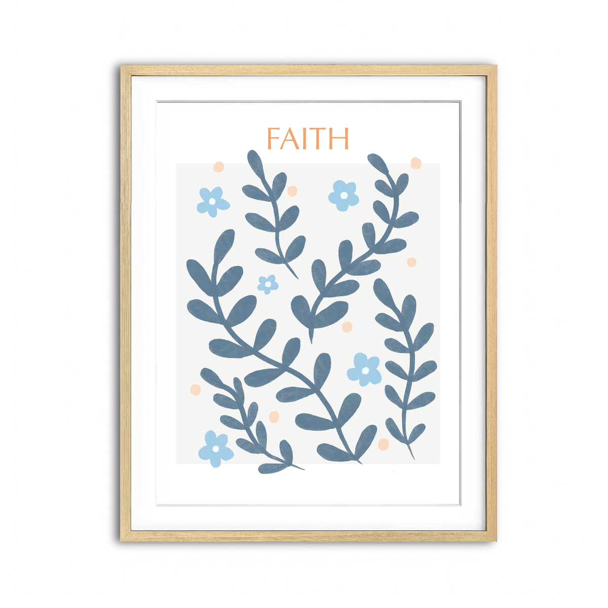 Framed Print 3x4 Natural