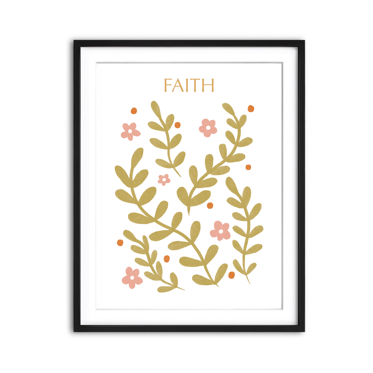 Framed Print 3x4 Black