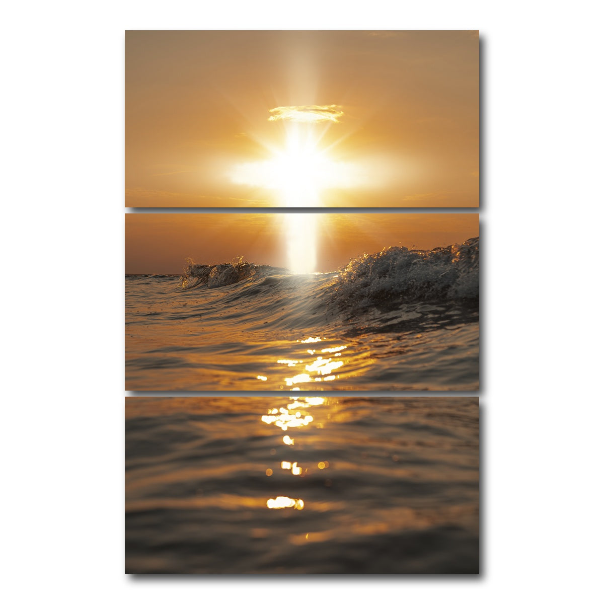 AUTO-MOCKUP WHITE | Faith | 3 Piece | Gallery Wrap Canvas | group=12x24_stacked