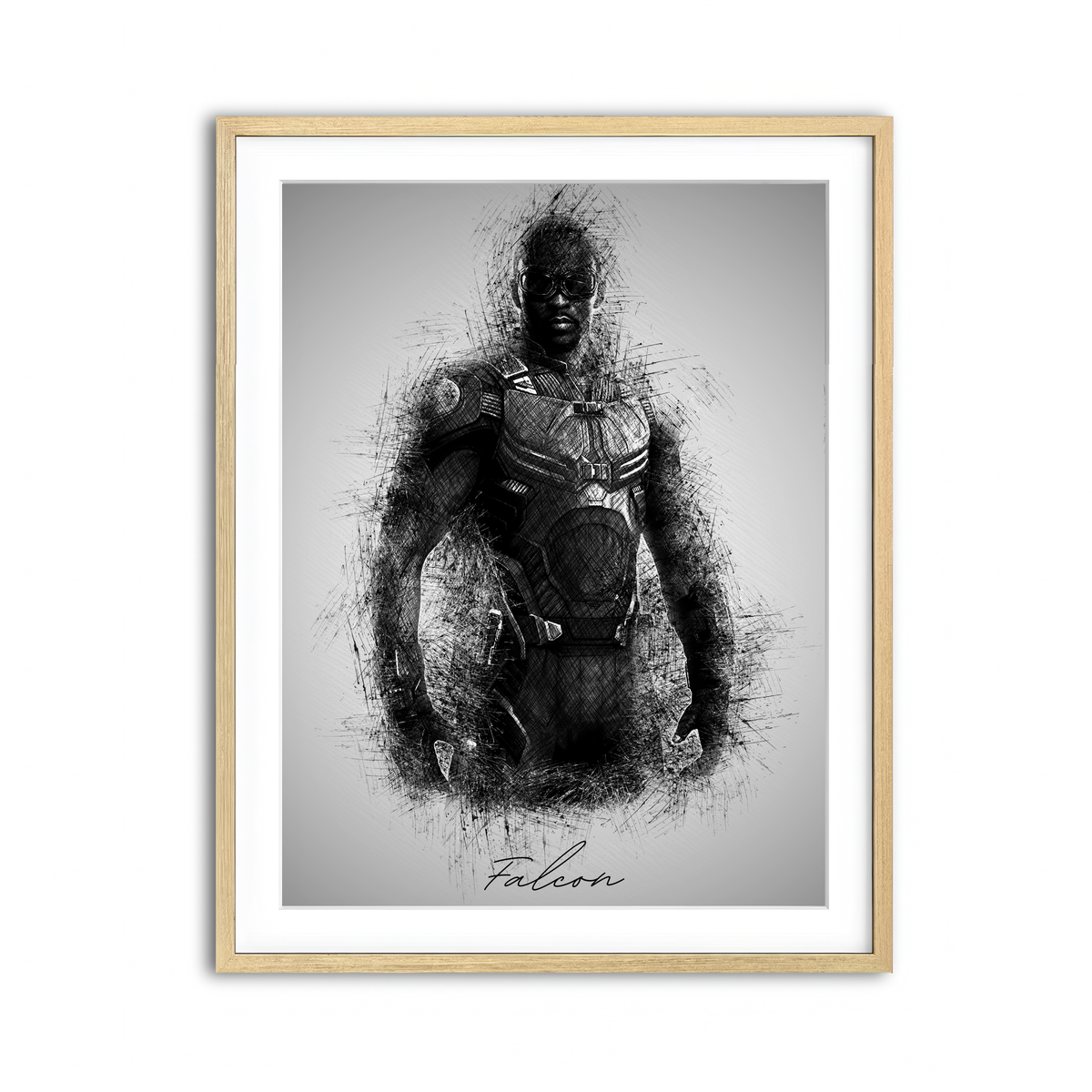 Framed Print 3x4 Natural