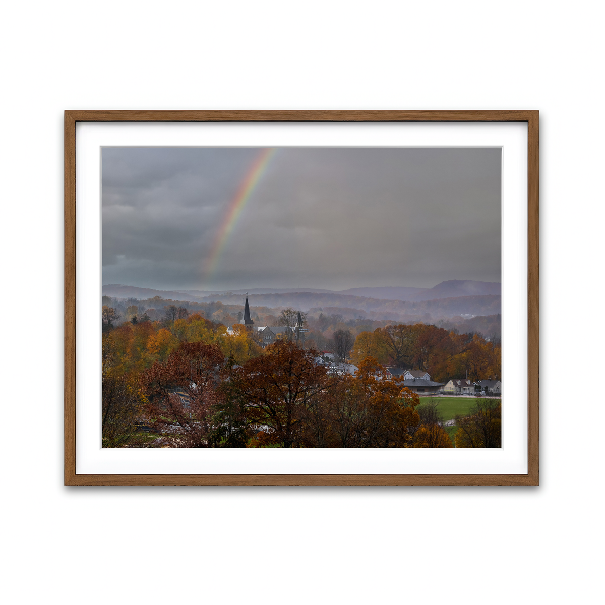 Framed Print 4x3 Walnut