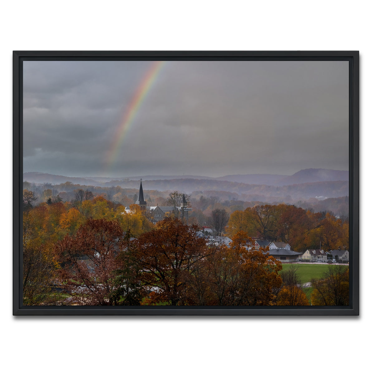 AUTO-MOCKUP WHITE | Fall Colors | 1 Piece | Black Framed Canvas | group=4x3
