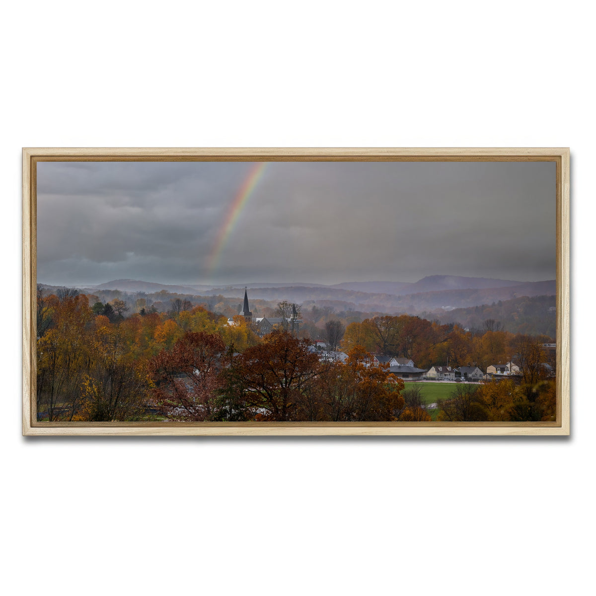 AUTO-MOCKUP WHITE | Fall Colors | 1 Piece | Natural Framed Canvas | group=2x1