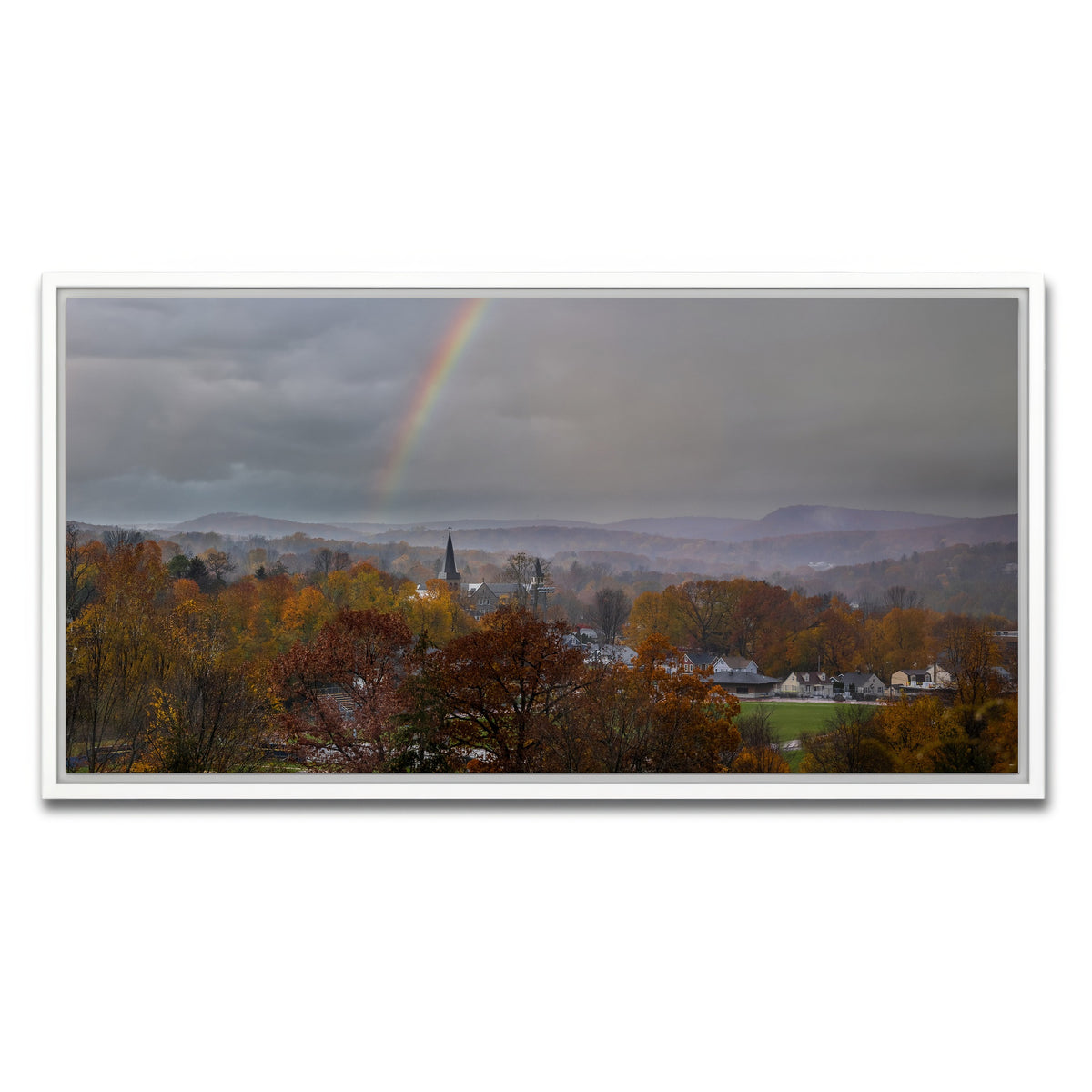 AUTO-MOCKUP WHITE | Fall Colors | 1 Piece | White Framed Canvas | group=2x1