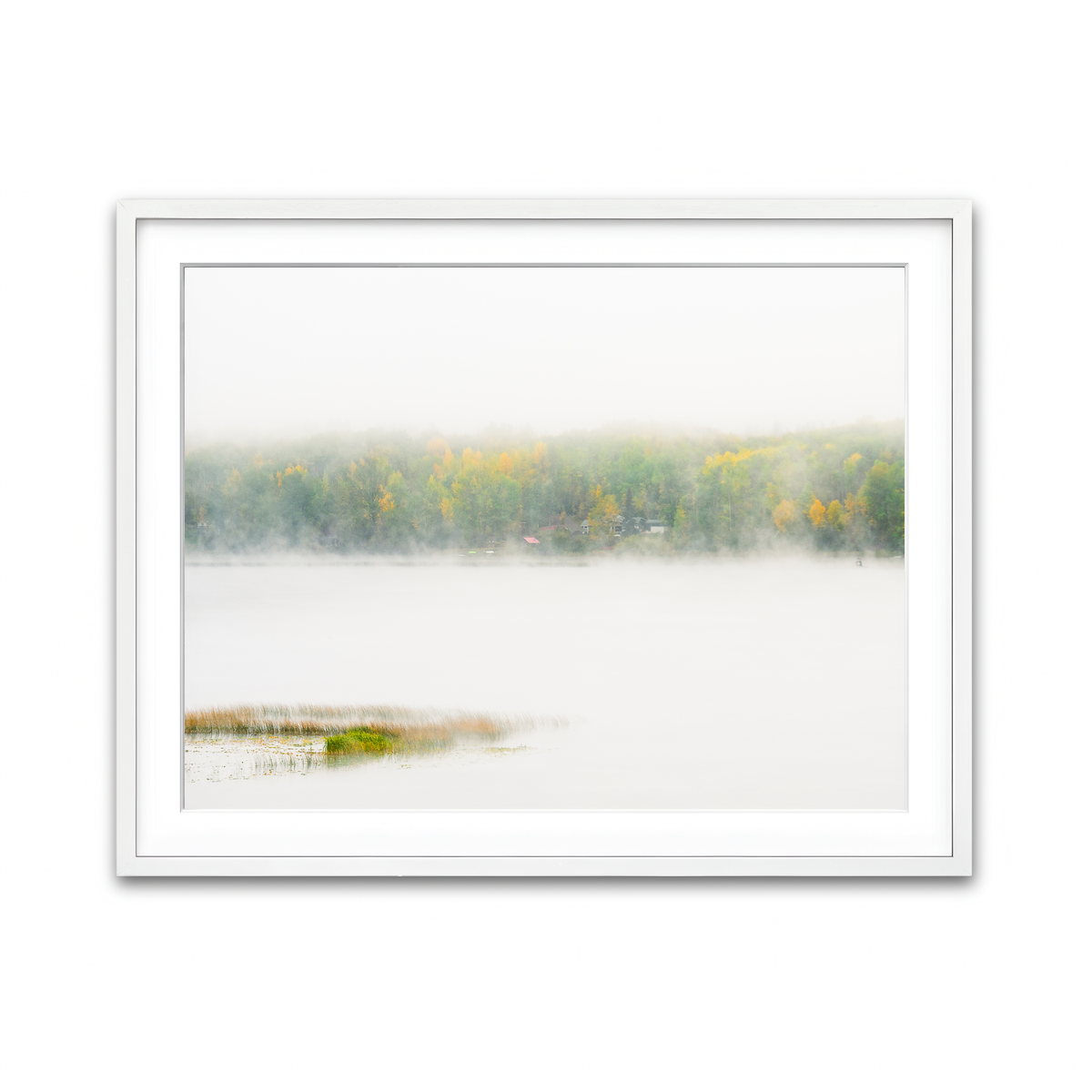 Framed Print 4x3 White