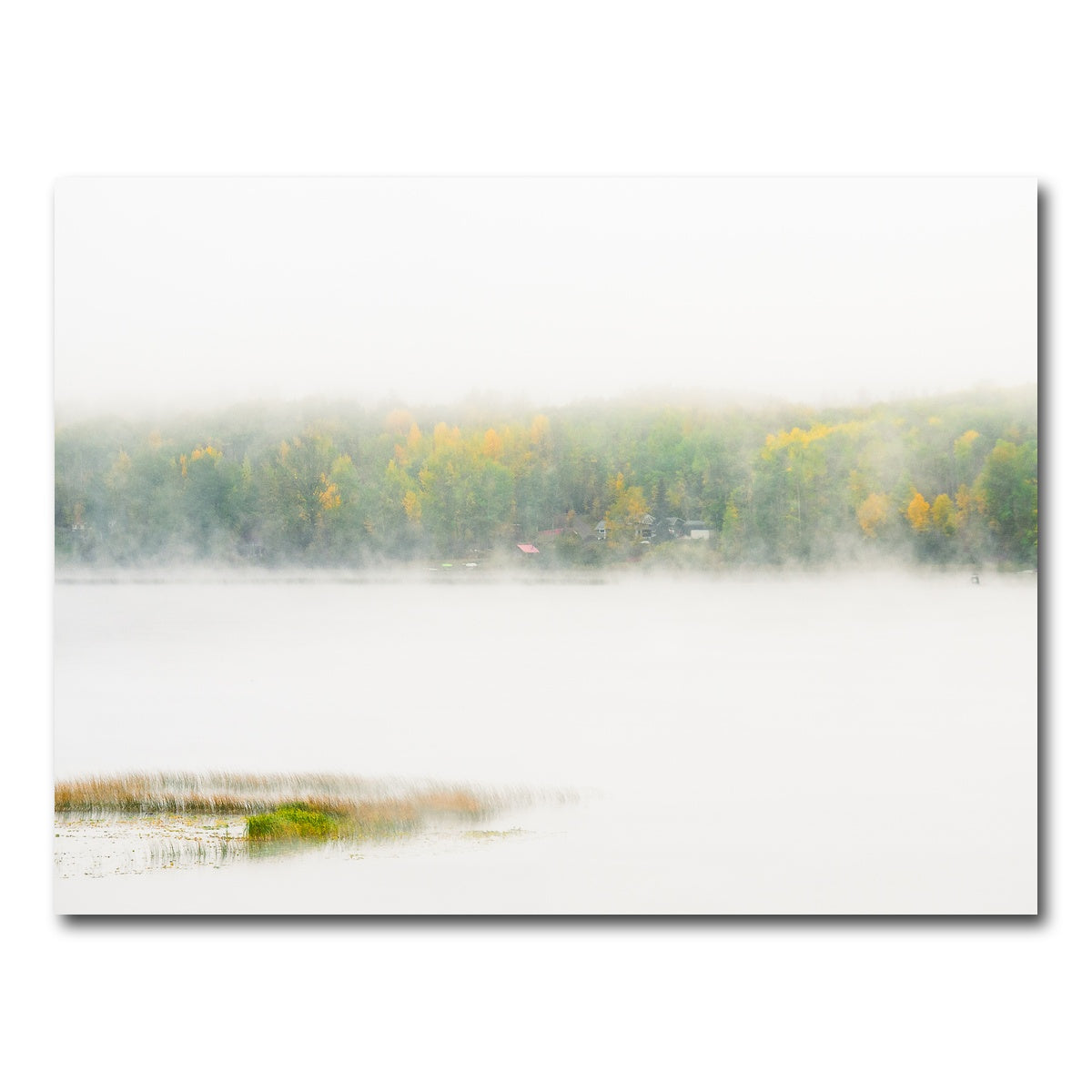 AUTO-MOCKUP WHITE | Fall Colors in Northern BC 2 | 1 Piece | Gallery Wrap Canvas | group=4x3