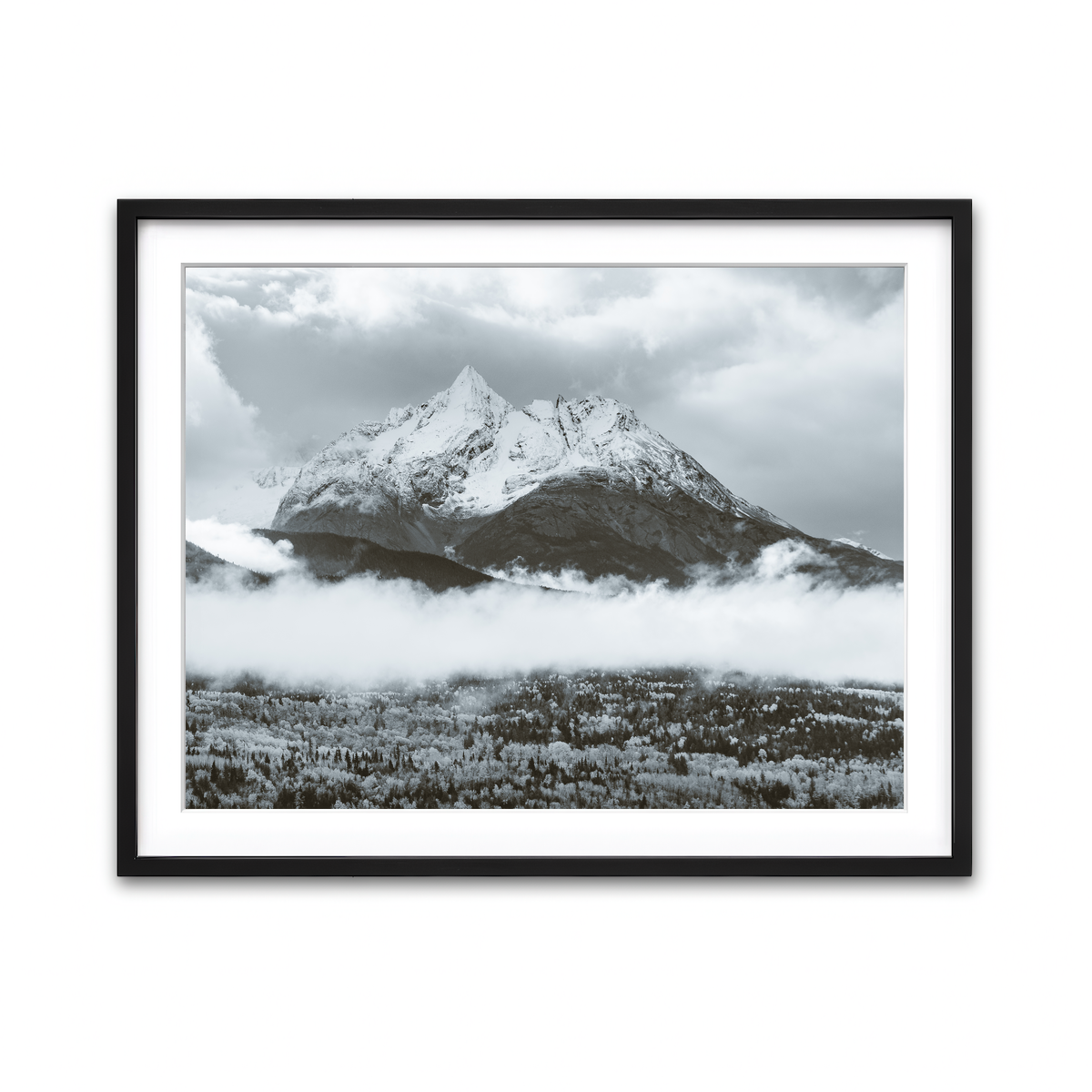 Framed Print 4x3 Black