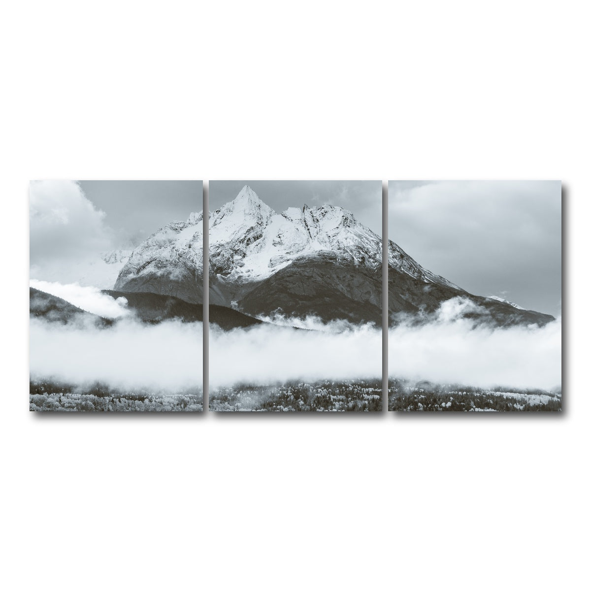AUTO-MOCKUP WHITE | Fall Colors in Northern BC 7 | 3 Piece | Gallery Wrap Canvas | group=18x24