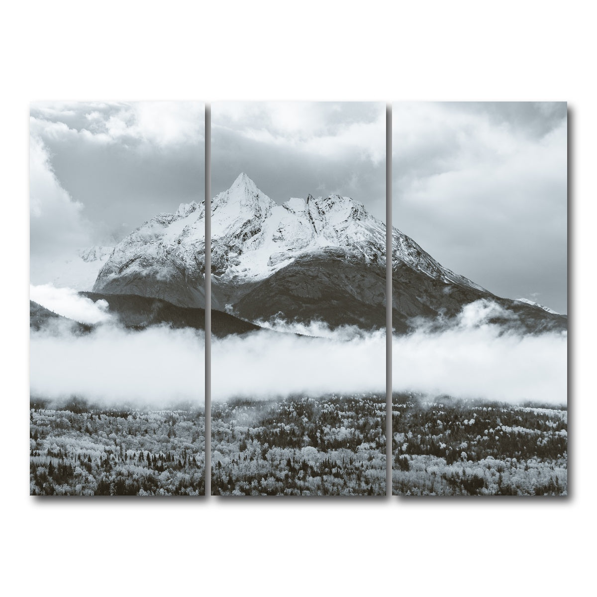 AUTO-MOCKUP WHITE | Fall Colors in Northern BC 7 | 3 Piece | Gallery Wrap Canvas | group=8x18