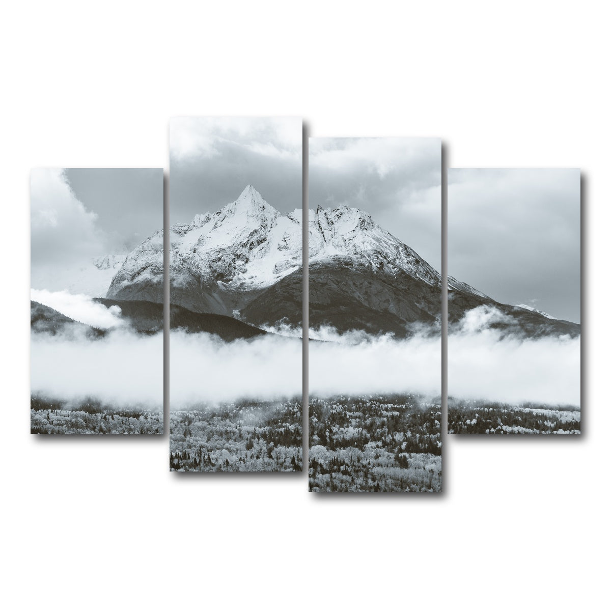AUTO-MOCKUP WHITE | Fall Colors in Northern BC 7 | 4 Piece | Gallery Wrap Canvas | group=4_short