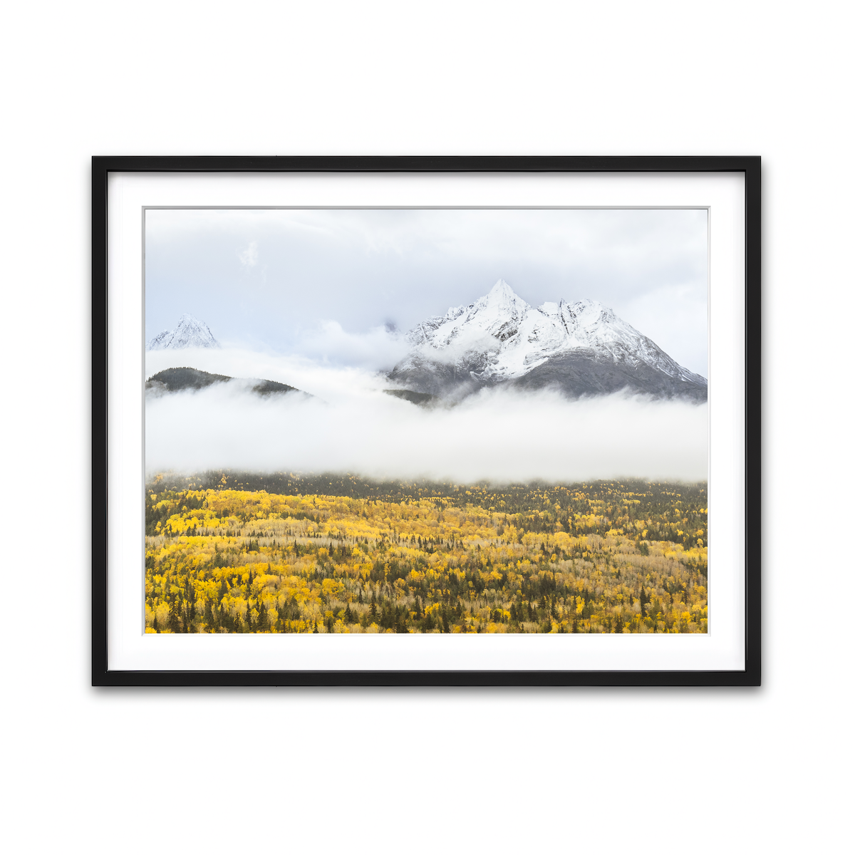 Framed Print 4x3 Black