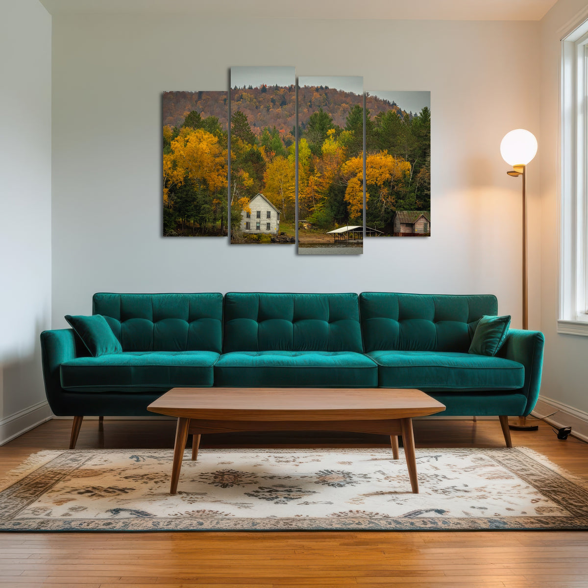 AUTO-MOCKUP ROOM | Fall in the Adirondacks