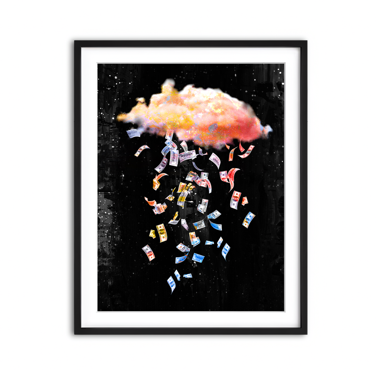 Framed Print 3x4 Black