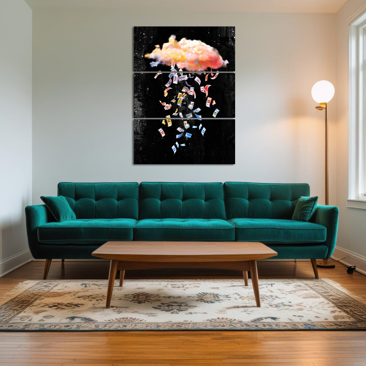 AUTO-MOCKUP ROOM | Falling Dollars