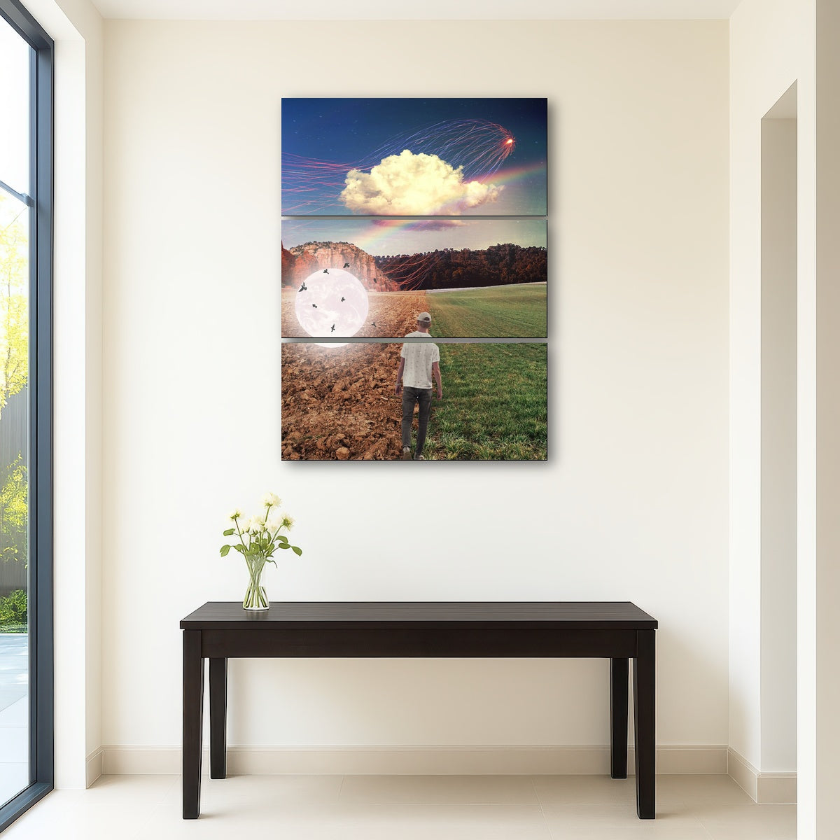 AUTO-MOCKUP ROOM | Falling Moon Birds