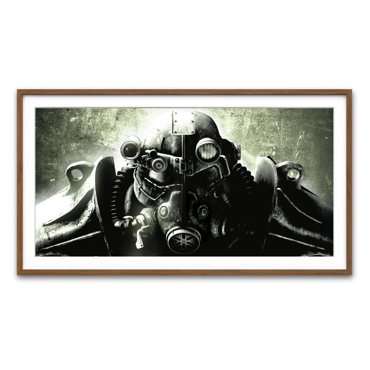 Framed Print 2x1 Walnut