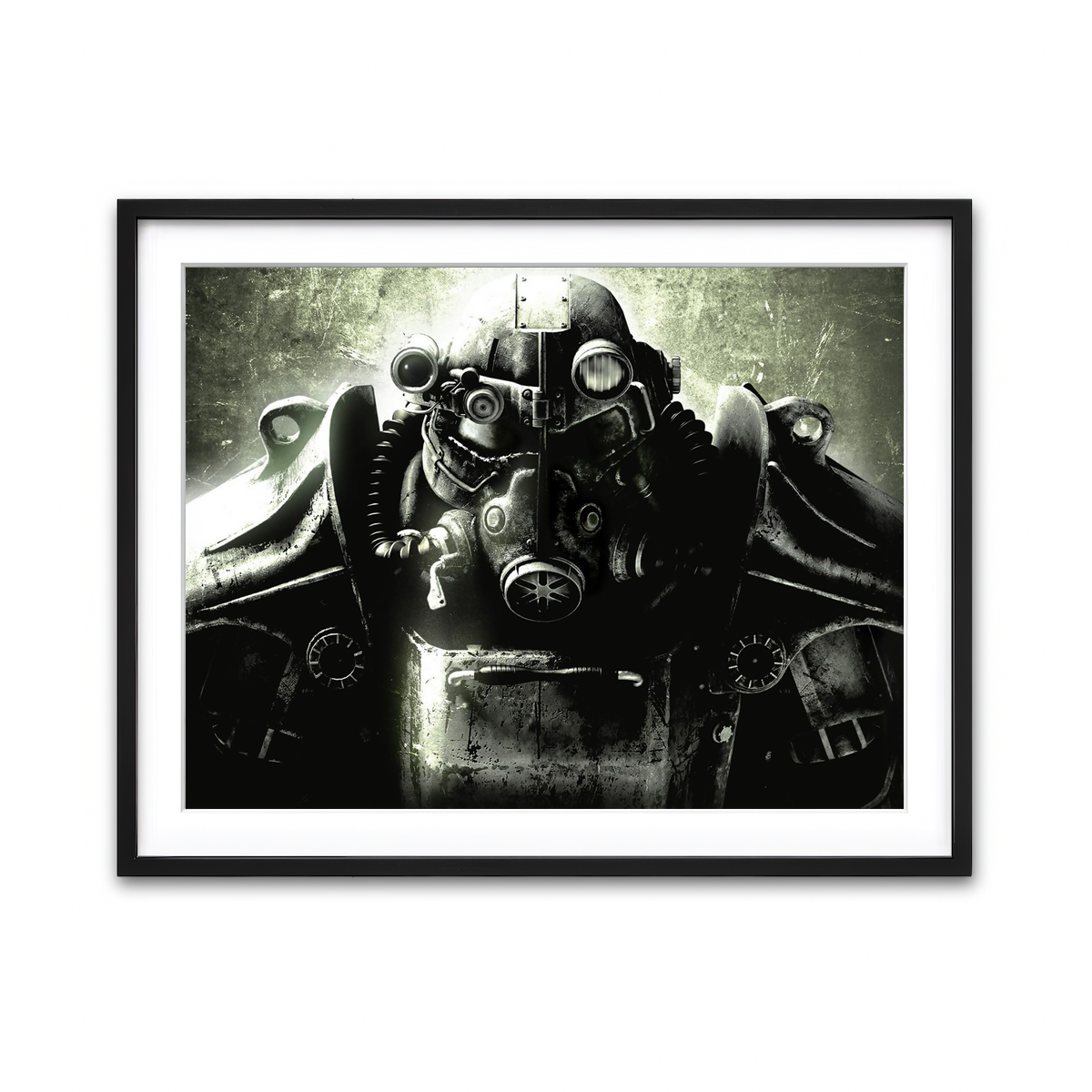Framed Print 4x3 Black