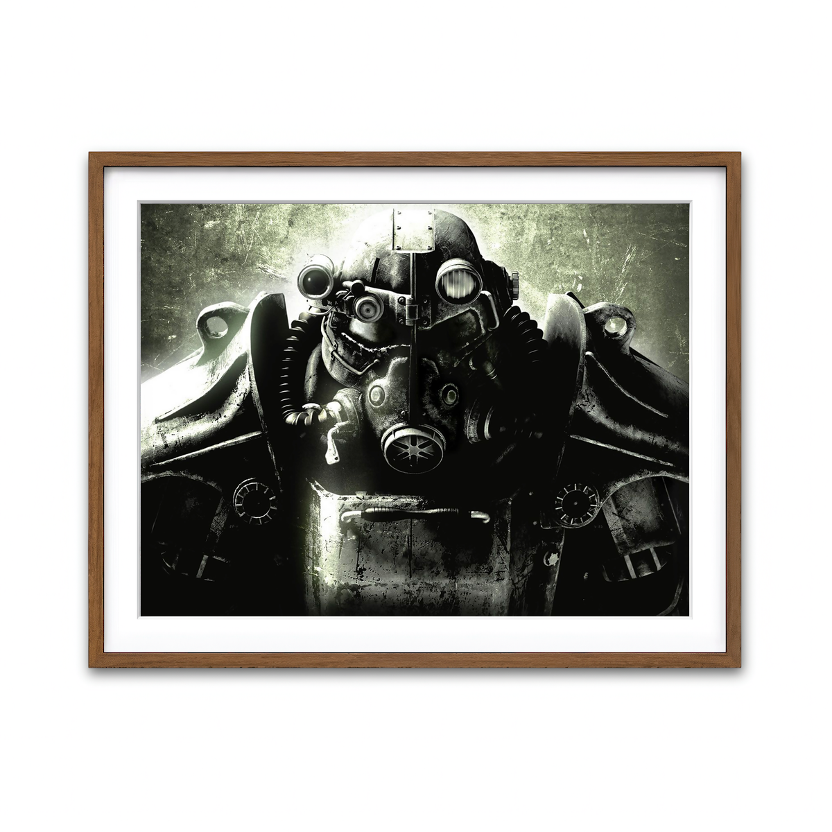 Framed Print 4x3 Walnut