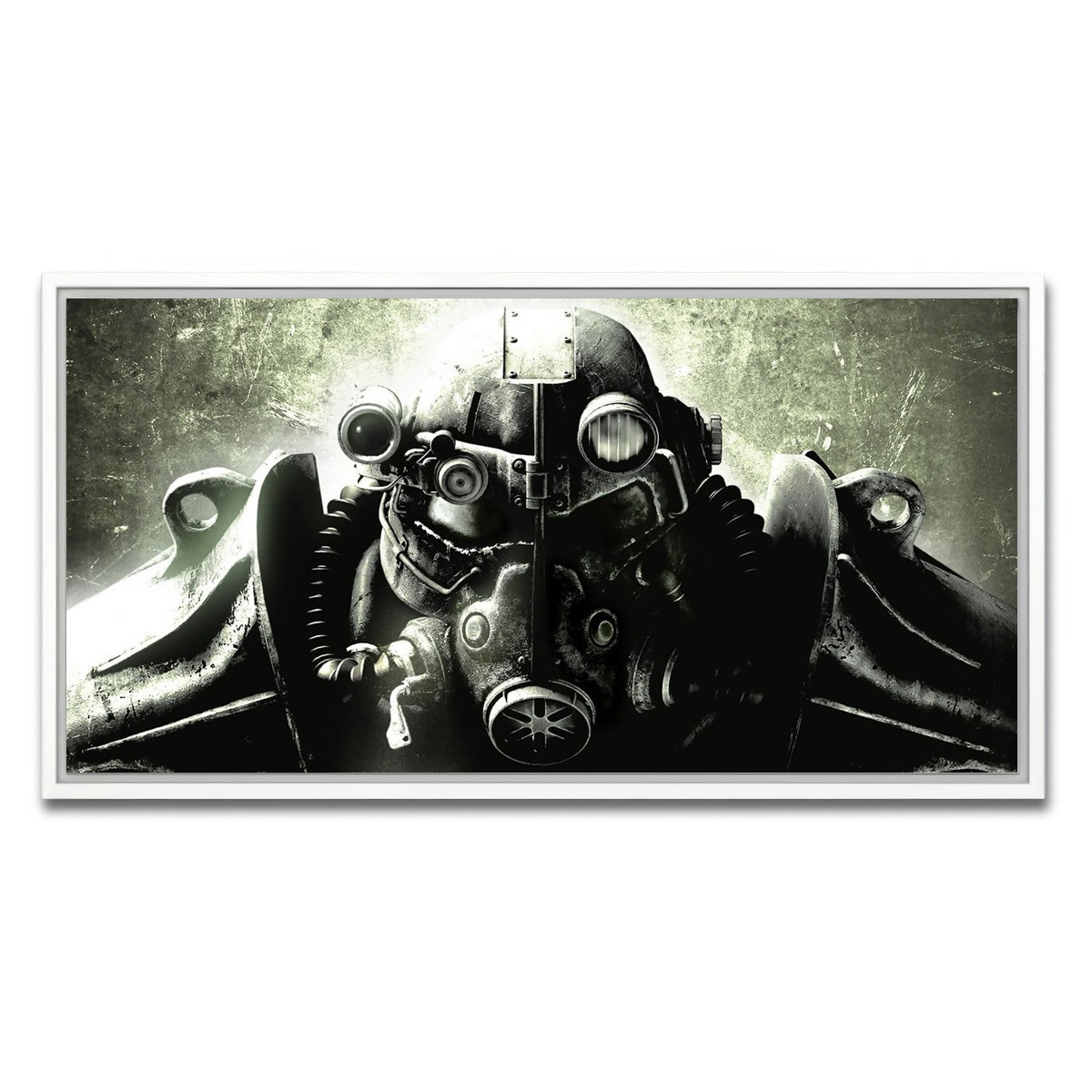 AUTO-MOCKUP WHITE | Fallout T60 | 1 Piece | White Framed Canvas | group=2x1