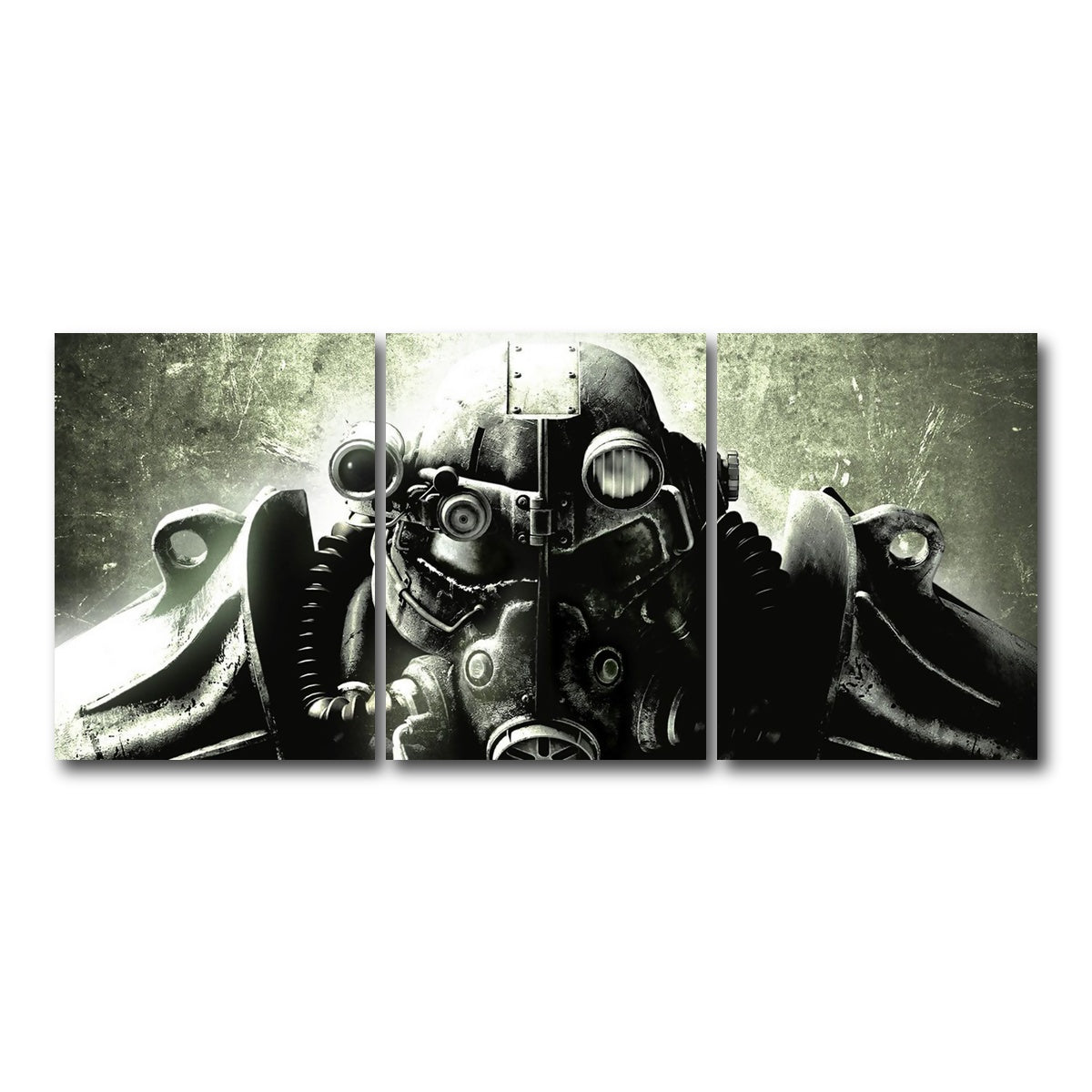 AUTO-MOCKUP WHITE | Fallout T60 | 3 Piece | Gallery Wrap Canvas | group=18x24