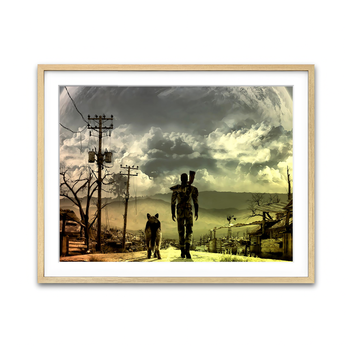 Framed Print 4x3 Natural