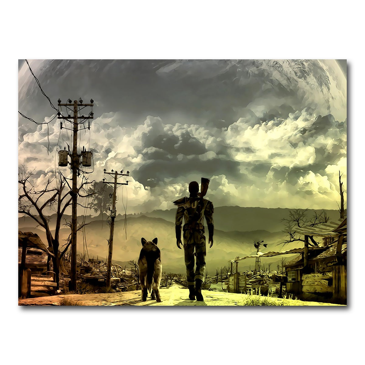 AUTO-MOCKUP WHITE | Fallout | 1 Piece | Gallery Wrap Canvas | group=4x3
