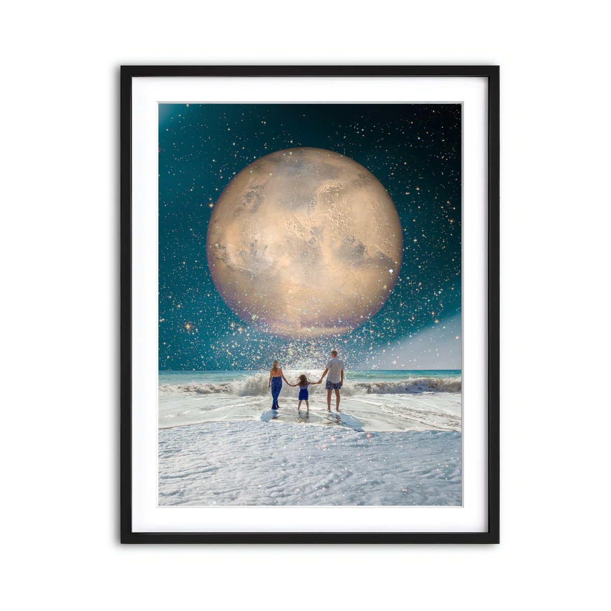 Framed Print 3x4 Black
