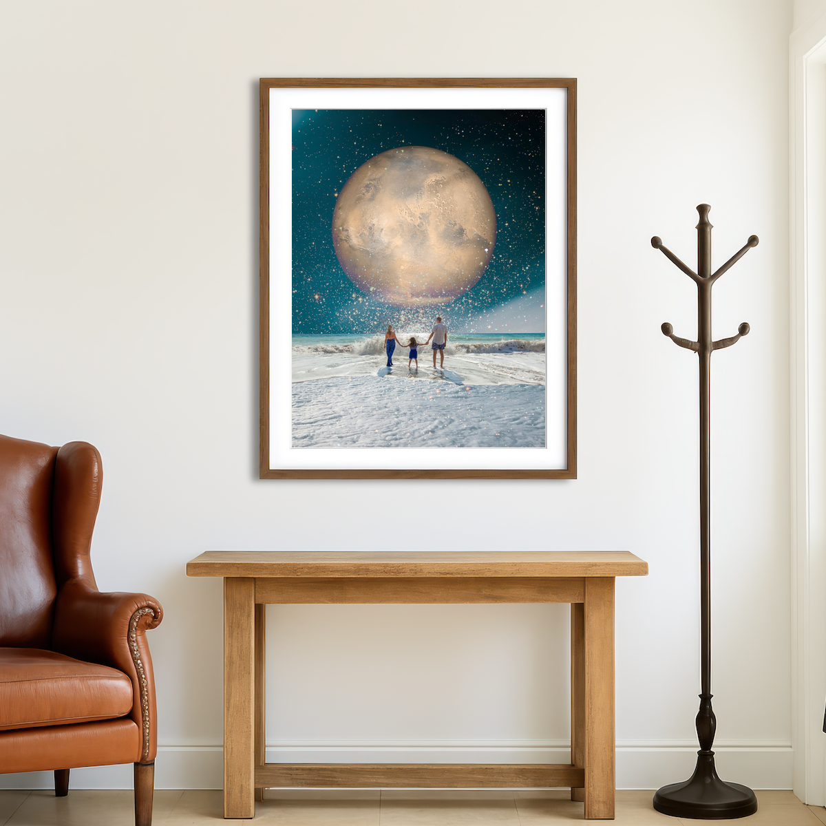 AUTO-MOCKUP ROOM | Family Wall Art