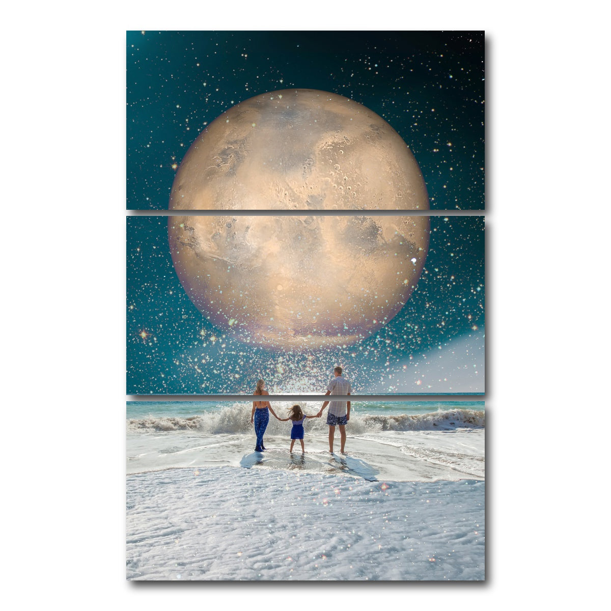 AUTO-MOCKUP WHITE | Family | 3 Piece | Gallery Wrap Canvas | group=12x24_stacked