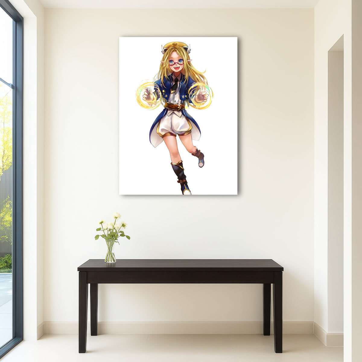 AUTO-MOCKUP ROOM | Fantasy Elf Girl
