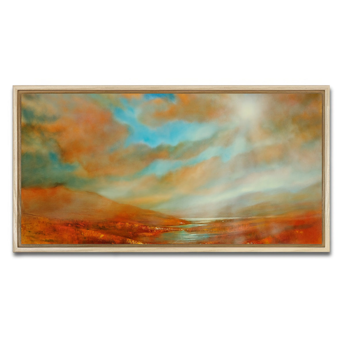 AUTO-MOCKUP WHITE | Far away | 1 Piece | Natural Framed Canvas | group=2x1