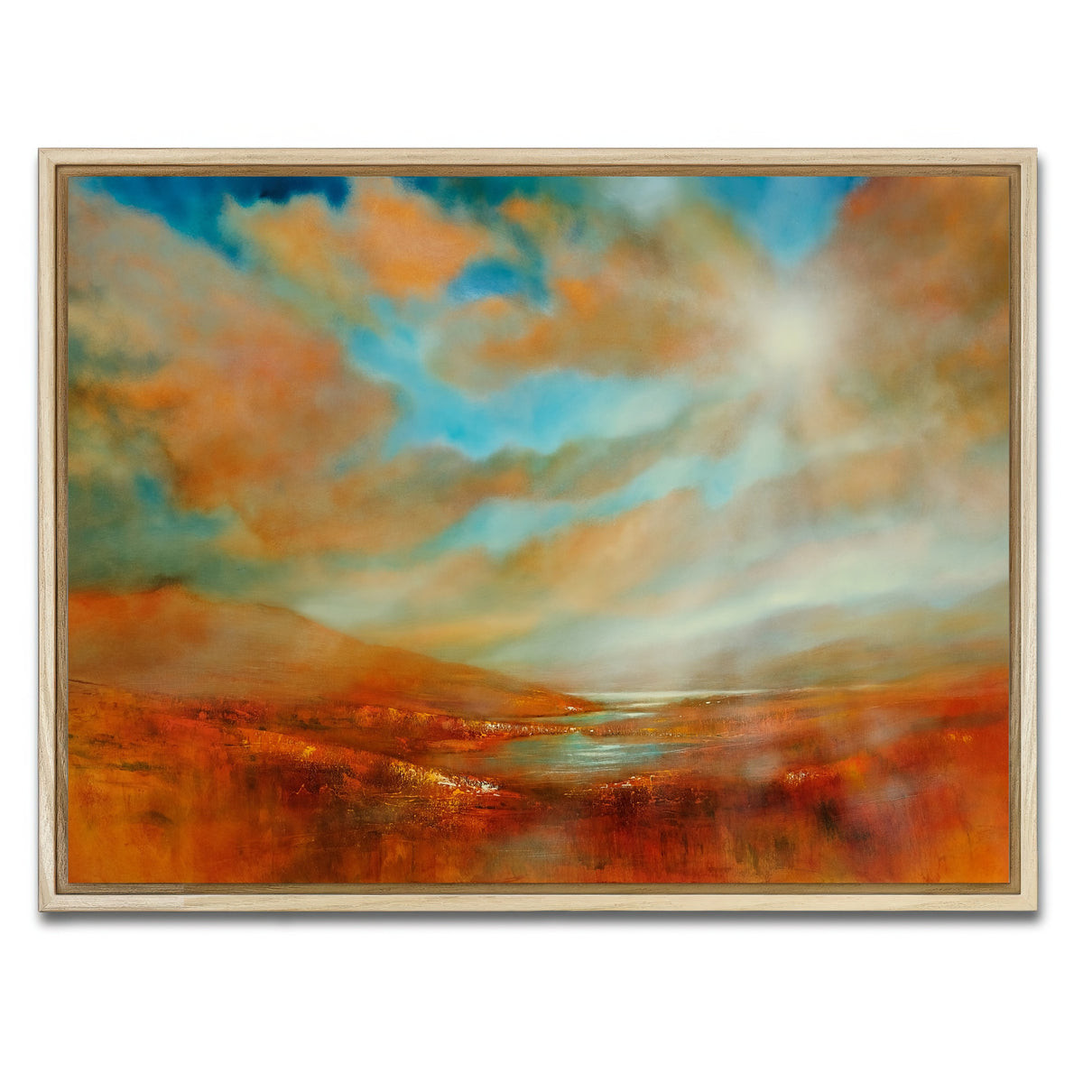 AUTO-MOCKUP WHITE | Far away | 1 Piece | Natural Framed Canvas | group=4x3