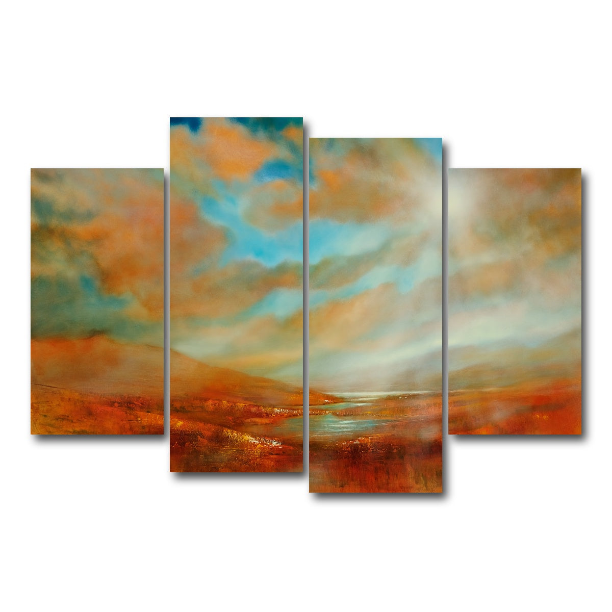 AUTO-MOCKUP WHITE | Far away | 4 Piece | Gallery Wrap Canvas | group=4_short